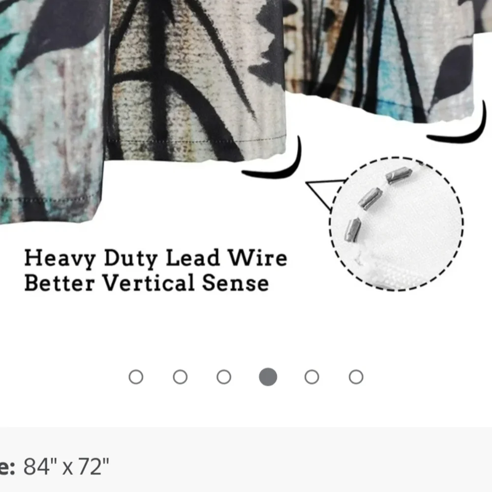 Floral Shower Curtain with Butterflies